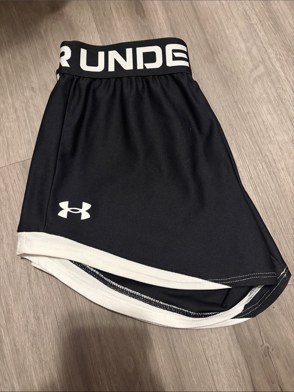 Under Armour Black Skort with White Accents